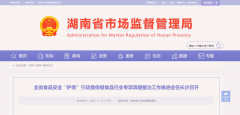 湖南市监局：保健食品行业乱象整治形势依然严峻