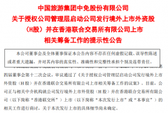 中国中免:2020年净利润同比大涨32.57% ,拟港